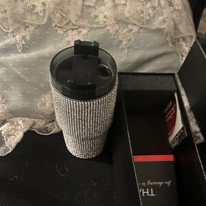 Tomo Sparkling Rhinestone Tumbler with Lid